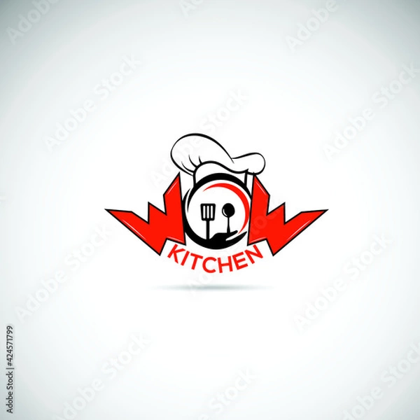 Obraz Restaurant logo design