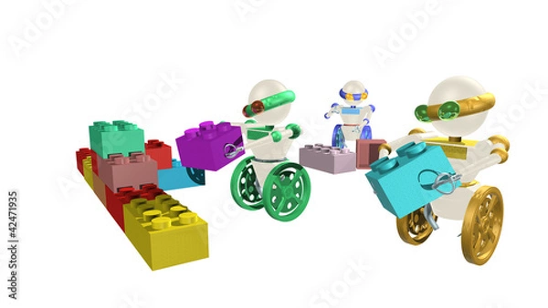 Obraz travail en équipe