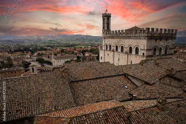 Obraz Palazzo dei consoli, Gubbio
