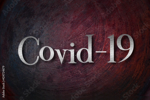 Fototapeta Coronavirus  Concept text on background