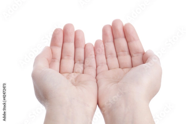 Obraz Hands holding nothing