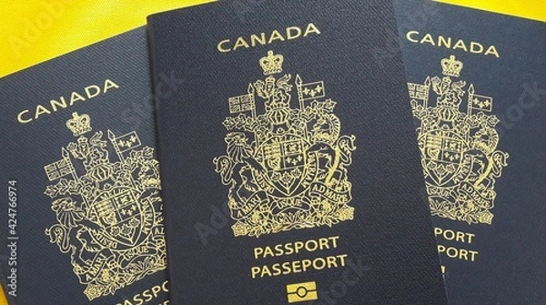 Obraz Passeport canadien