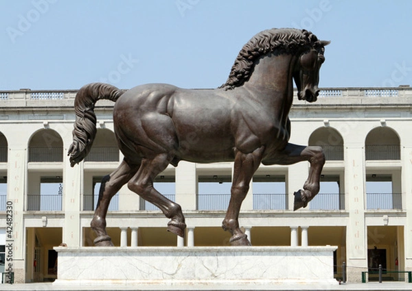 Fototapeta Ippodromo di Milano - Entrata