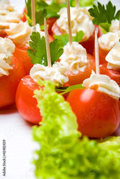 Fototapeta Cherry tomatoes 3