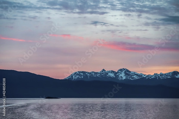 Obraz Mountain and Pastel Sky