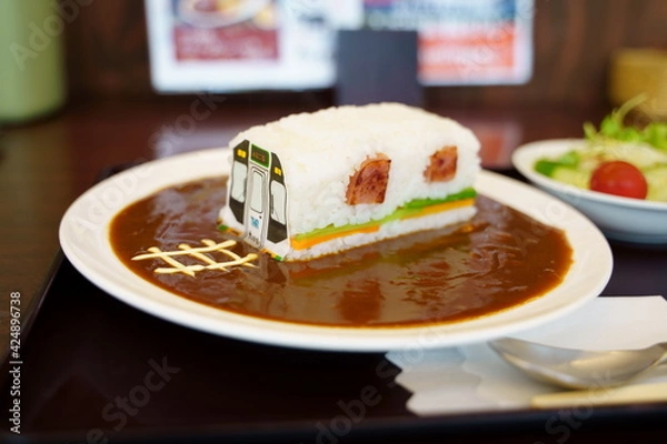 Obraz 転車台カレー