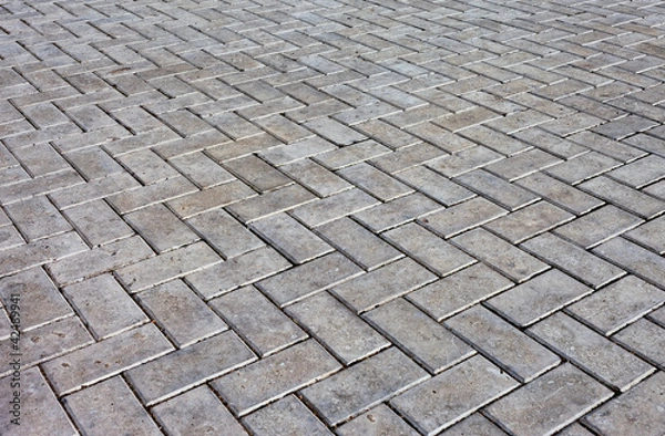 Fototapeta Cobblestone road background