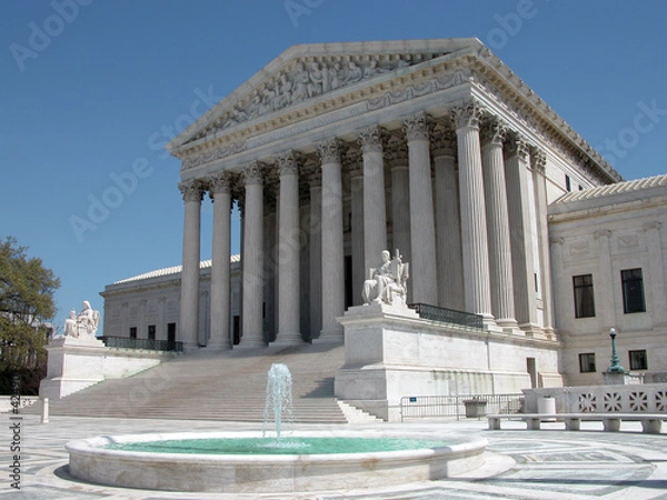 Fototapeta america's supreme court