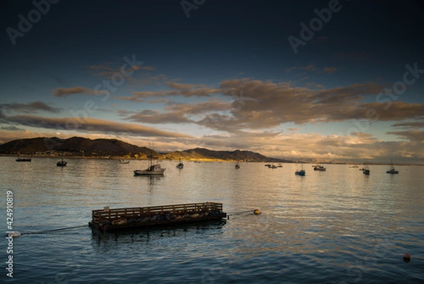 Obraz sunset over the sea