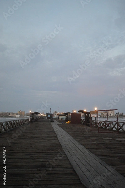 Obraz pier over the sea