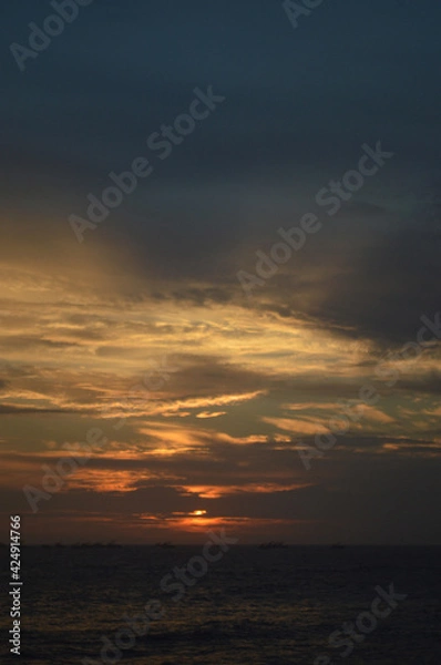 Obraz sunset on the ocean