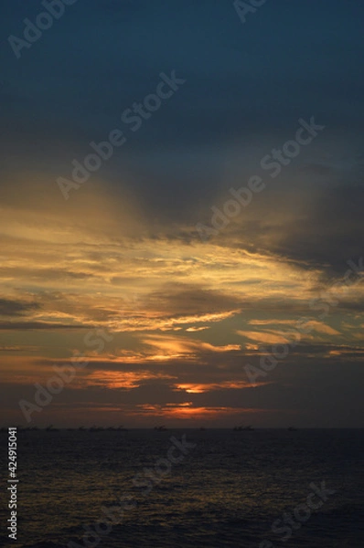 Obraz sunset on the ocean