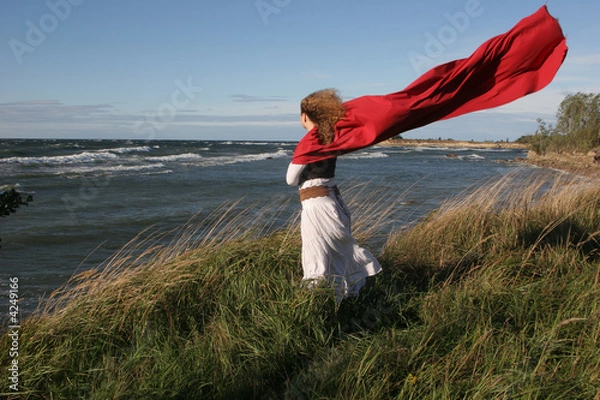 Obraz windy  young lady 