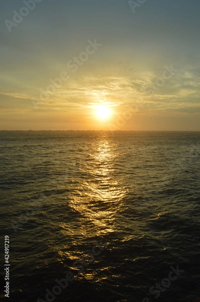 Obraz sunset in the sea