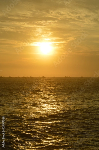 Obraz sunset in the sea