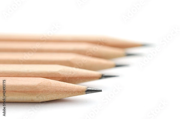 Fototapeta えんぴつ　一列