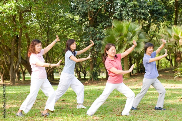 Obraz Outdoor Tai Chi