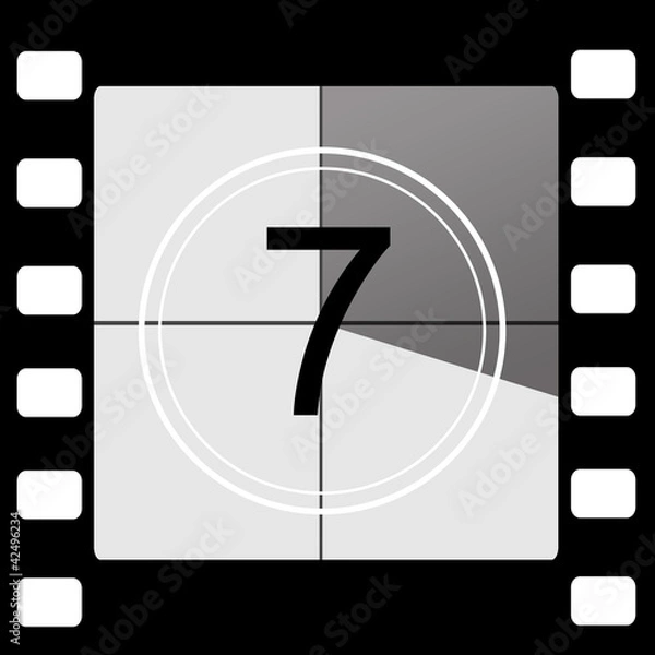 Obraz Film countdown 