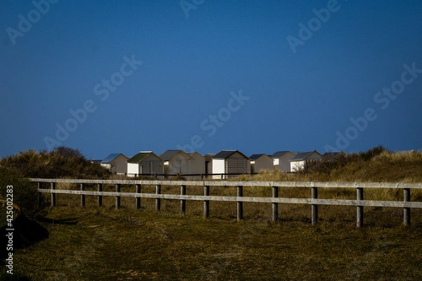 Fototapeta Hut on the beach