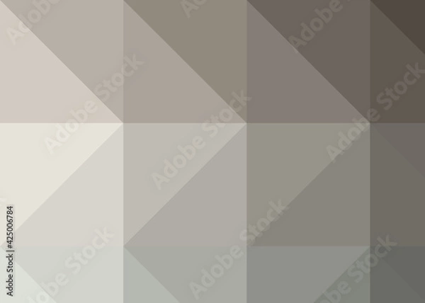 Fototapeta Abstract color Low-Polygones Generative Art background illustration