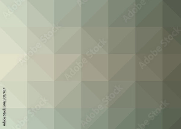 Fototapeta Abstract color Low-Polygones Generative Art background illustration