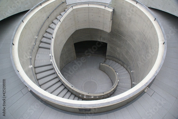 Obraz SONY DSC兵庫県立近代美術館の円形階段