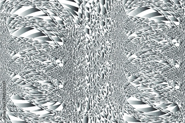 Obraz silver christmas tree