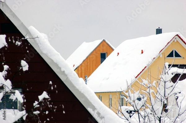 Fototapeta wohnsiedlung