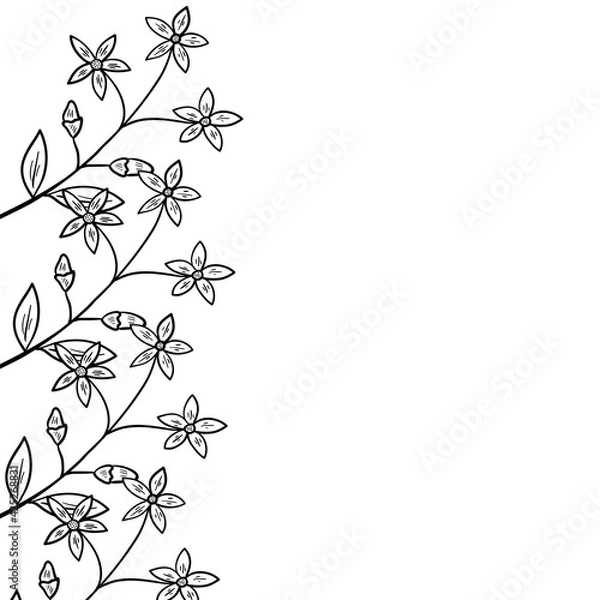 Obraz centaury frame border dd ww herb isolated