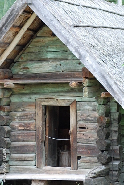 Obraz Little log house