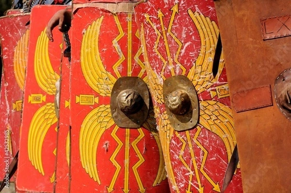Fototapeta Roman legion shield