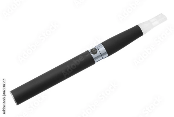 Obraz Electronic cigarette isolated on white with clipping path