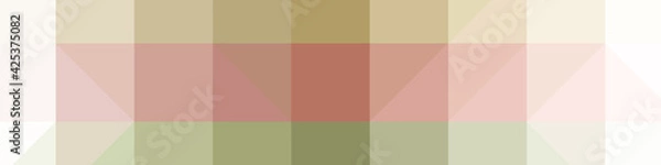 Fototapeta Abstract color Low-Polygones Generative Art background illustration