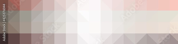 Fototapeta Abstract color Low-Polygones Generative Art background illustration
