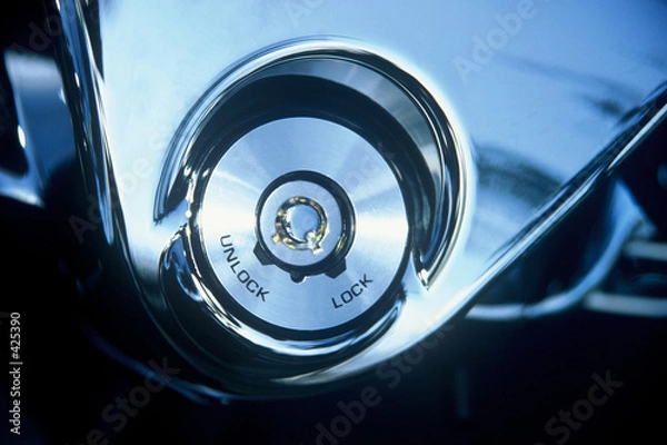 Obraz motorcycle lock