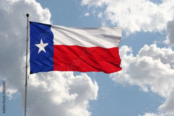 Fototapeta Flaga Teksasu