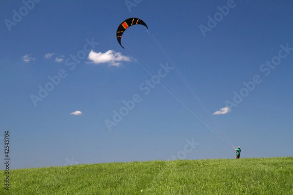 Fototapeta Power kiting