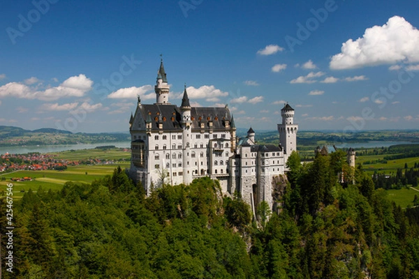 Fototapeta Castle on mountain