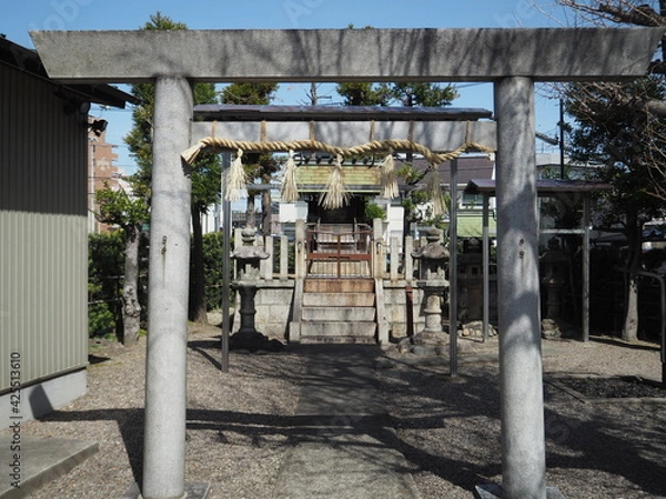 Obraz 鳥居とお社