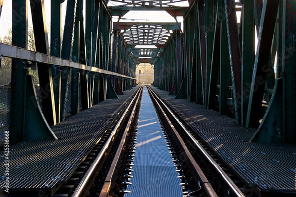 Obraz Eisenbahnbrücke