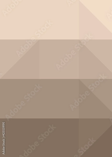 Fototapeta Abstract color Low-Polygones Generative Art background illustration