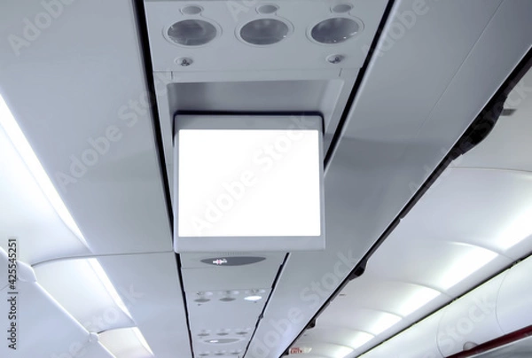 Obraz Airplane Display Screen 