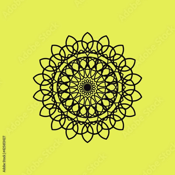 Obraz mandala ethnic pattern design
