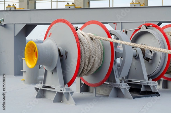 Obraz Mooring winch
