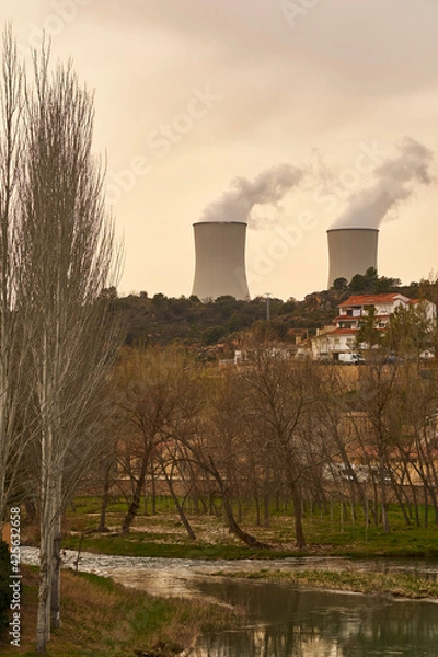 Obraz Central nuclear de trillo