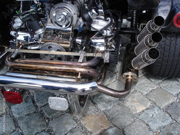 Fototapeta Motorblock