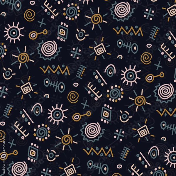Obraz Boho Tribal Pattern