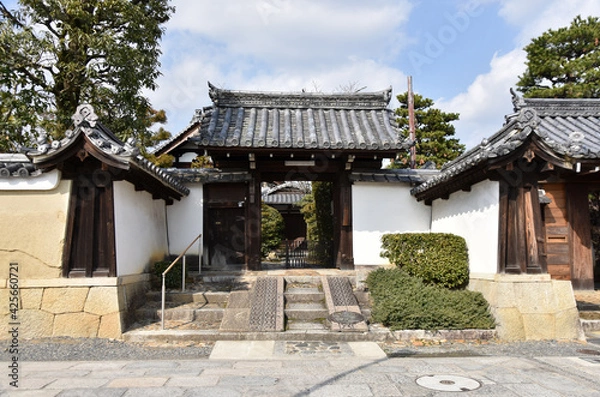 Fototapeta 妙心寺　雲祥院　京都市花園