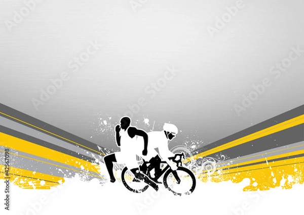 Obraz duathlon