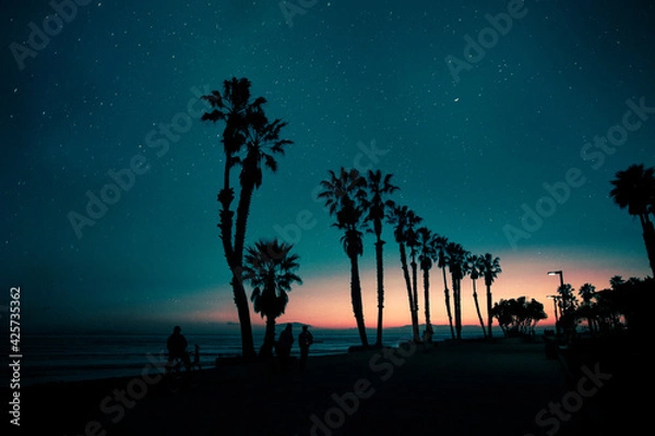 Obraz nightsky Los Angeles